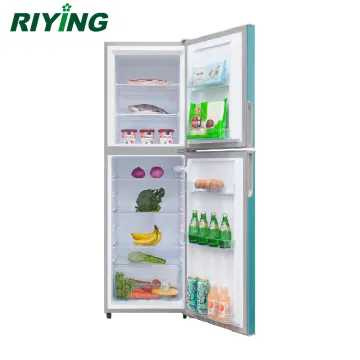 295 Liter Double Door and Top Freezer Household Refrigerator: Large Capacity BCD-295