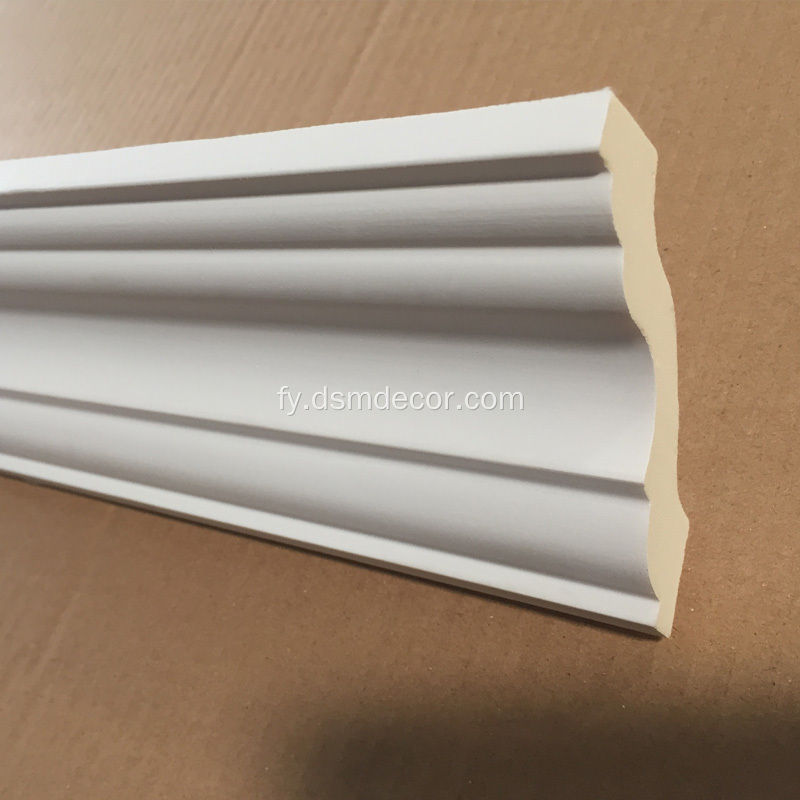 Polyurethane Plain Dekorative Cornice Molding