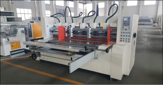 auto feeder thin balde slitter and scorer machine