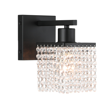 Luxury LED Wall Bracket Light Crystal Lamp for Bedroom and Living Room