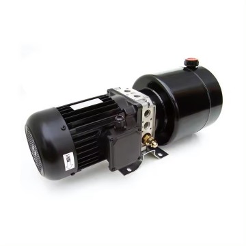 24V DC 2.2KW حزمة وحدة طاقة هيدروليكية مزدوجة التمثيل لرفع الذيل