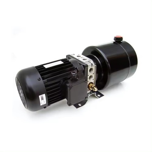 24V DC 2.2KW حزمة وحدة طاقة هيدروليكية مزدوجة التمثيل لرفع الذيل
