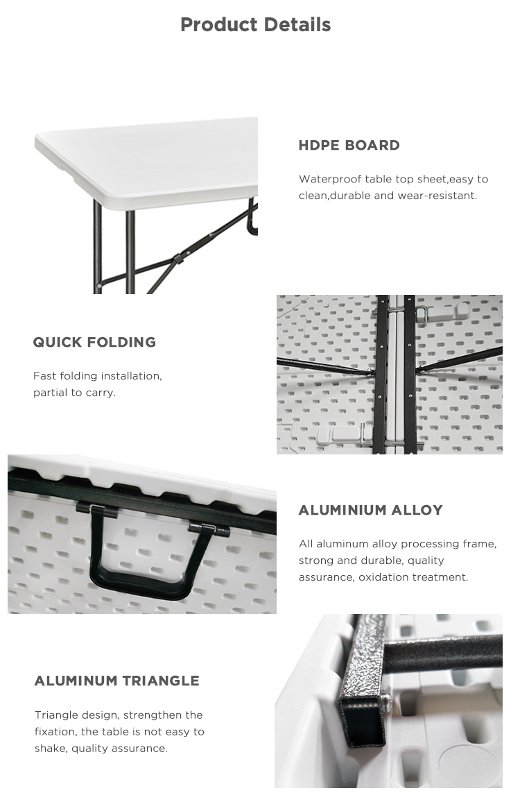HDPE Folding Tables OM3001