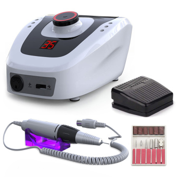Professional Electric Nail Drill Machine 32W 35000RPM With Speed Display Screen High Quality Electric Nail File Manicure Cutter