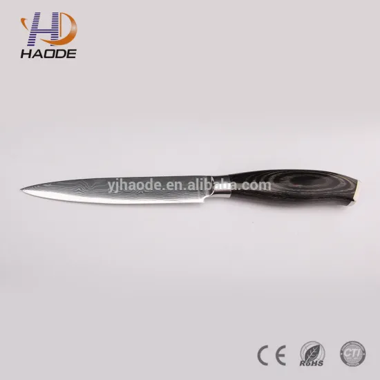 Low Price damascus steel slicing knife manufactured in China