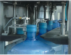 Barreled water filler machine