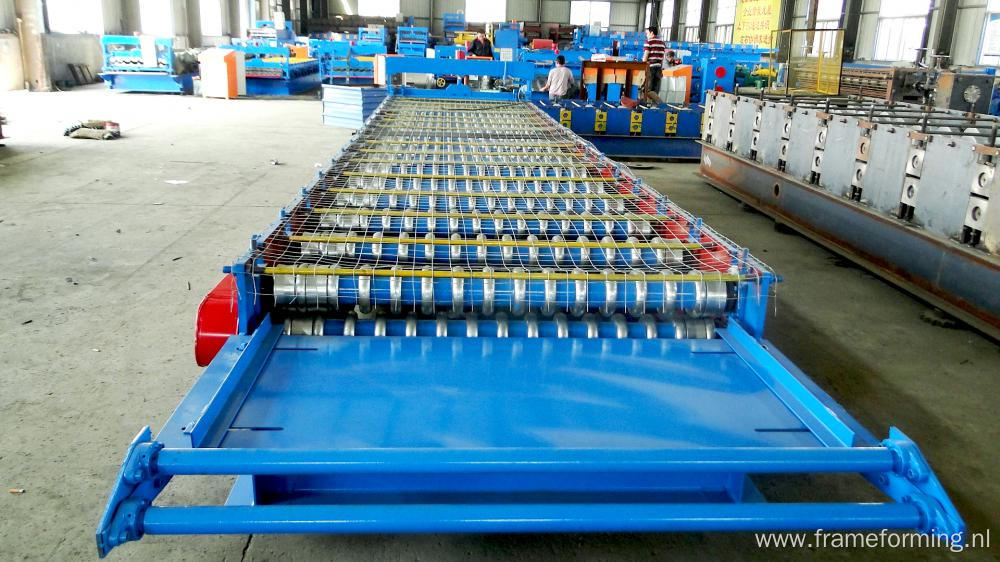 Automatic Corrugated Galvanised Sheet Roll Forming