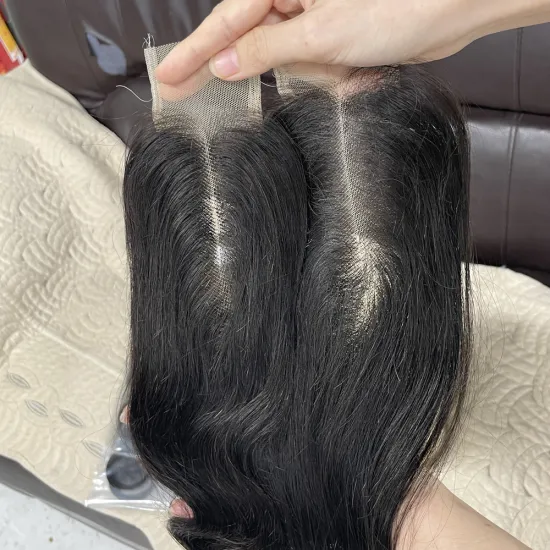 Wholesale HD Frontal Lace Closure with Baby Hair - 2x6 5x5 Lace Closure In Stock