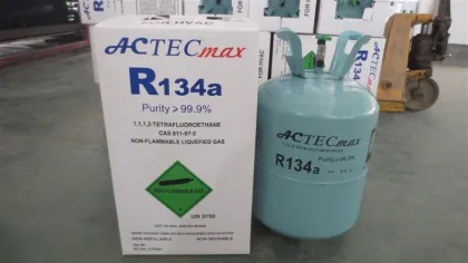ACTECmax brand Refrigerant gas r134a 99.9% purity 13.6kg/cylinder Gas R134a / R134a refrigerant gas