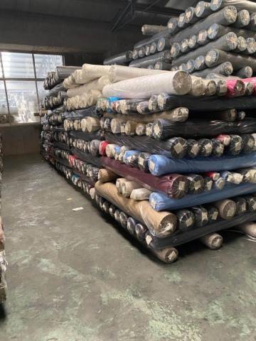 stock cotton twill fabric