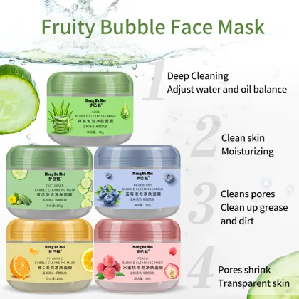 Deep Cleansing Blackhead Removal Face Bubble Clay Mask