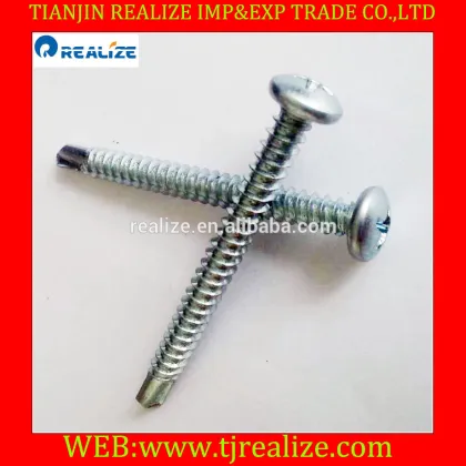 China factory Strong Hex Washer Self Drilling Screws