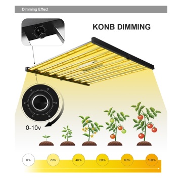 Vertikale landwirtschaftliche faltende LED-Balkenwachsen