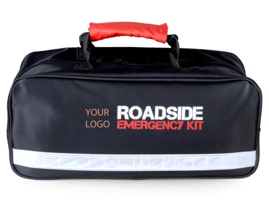 Risen Safety Tool Set Vehicle Roadside Assistance Car Emergency Kit Bags with Jumper Cables