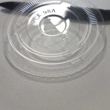 98mm Diameter Transparent Biodegradable PLA lid