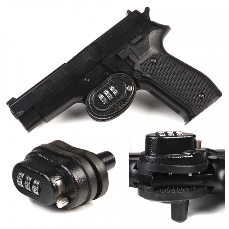 Trigger Gun Lock with Key for Pistols Rifles
