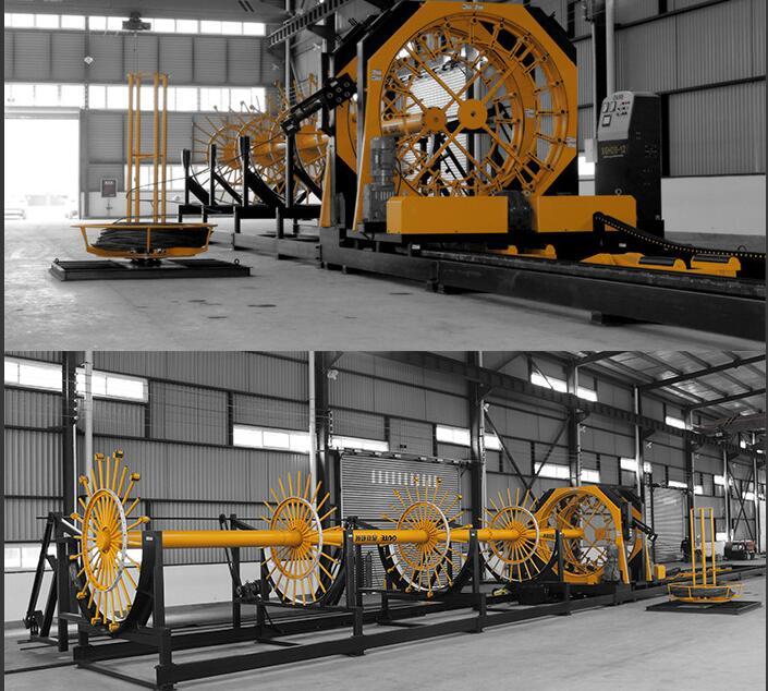 steel rebar cage making machine
