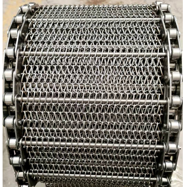 Wire mesh conveyor belt