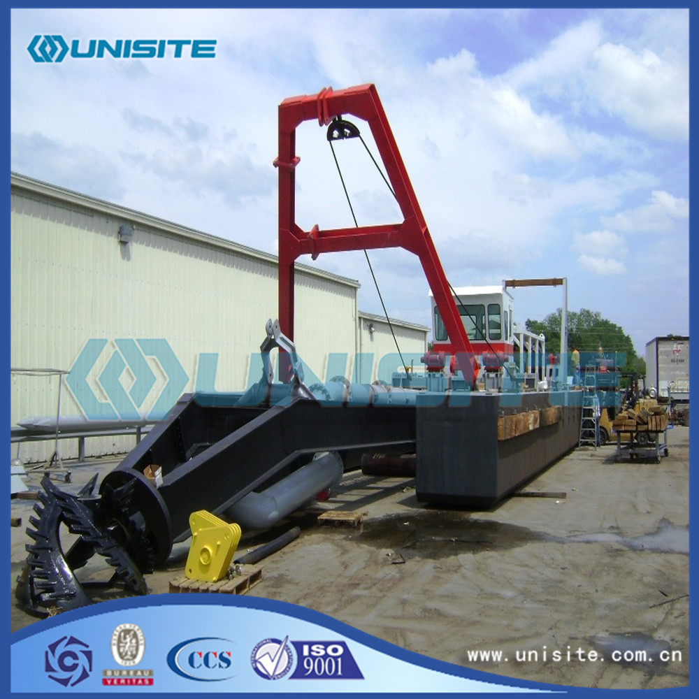 Steel cutter dredger ladder