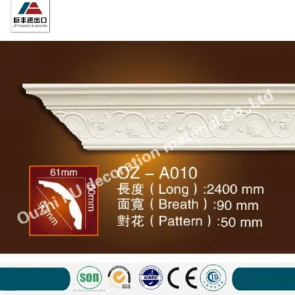 Economical decorative PU alexandria crown moulding