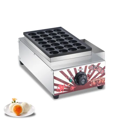 Electric Grilled Takoyaki and Fish Plate