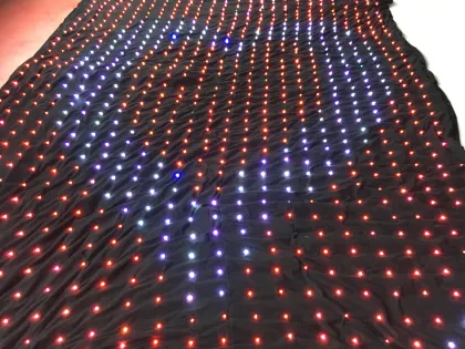 LED star curtain light