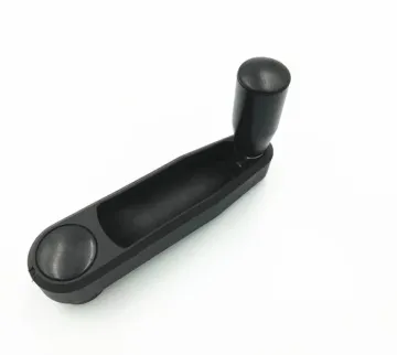 Black PA66 folding Crank Handle for lathe