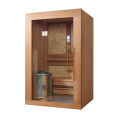Sala de sauna seca tradicional de interior