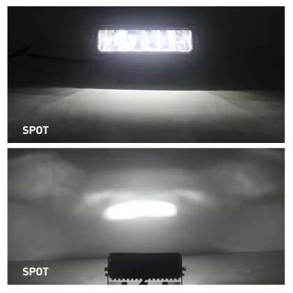 spot work lights b&q with strobe side lights