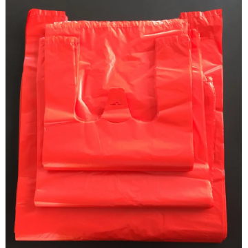 Customized PE plastic shopping bag