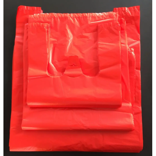 Customized PE plastic shopping bag