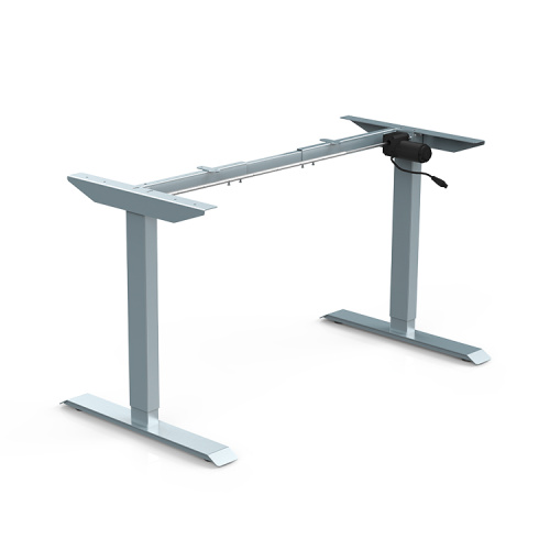 Electric Single Motor Standing Desk With Table