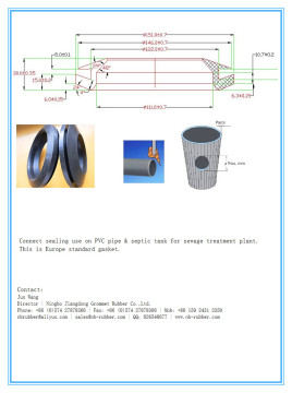plumbing gaskets,septic tank seal,septic tank sewage seal