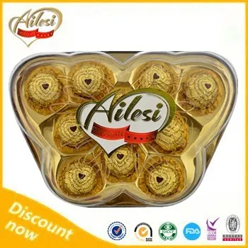 10PC hazelnut chocolate/dark chocolate/wholesale chocolate