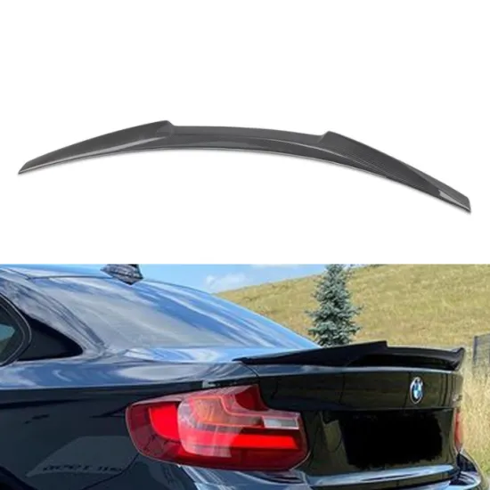 Real Carbon Fiber Rear Spoiler Wing for BMW 2 Series F22 M4 Style Upgrade