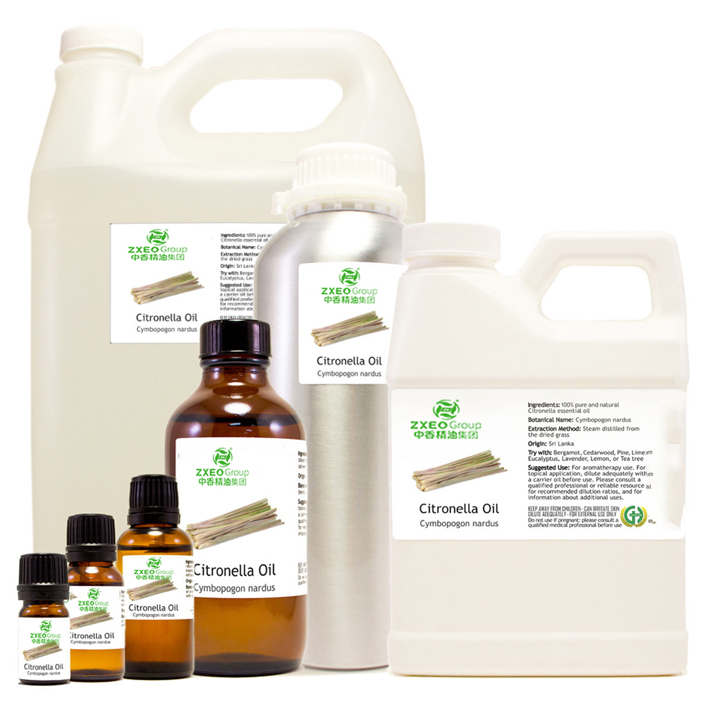 Wholesale 100% Natural Skin Care Massage Organic Citronella Essential Oil for Skin Body Care Spa
