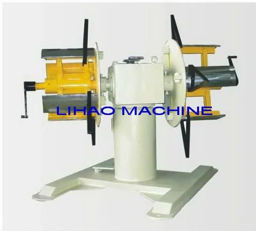 metal sheet double head uncoiler recoiler