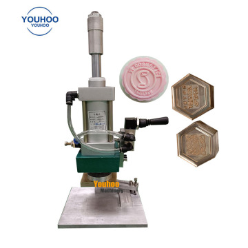 Semi-Automatic Soap Flower Picture Printing Machine: Create Customized Logo Stamps for Soap Making