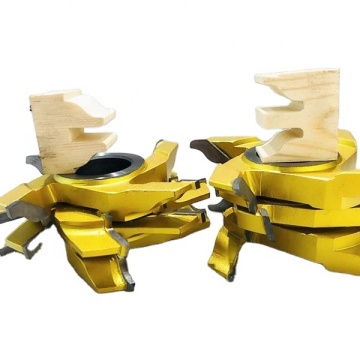 Professional TCT Brazed Woodworking Tools: Door Frame Moulding Cutter Head Set for Furniture Manufacturing Industry
