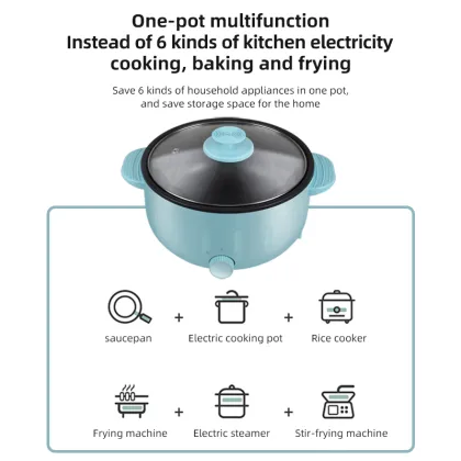 2024 Top Selling Multifunctional Non-Stick Electric Rice Cooker & Cooking Pot