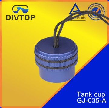 Aluminium female cup for diving tank GJ-035-A