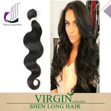 Unprocessed body wave virgin brazilian hair extension , wholesale virgin brazilian human hair