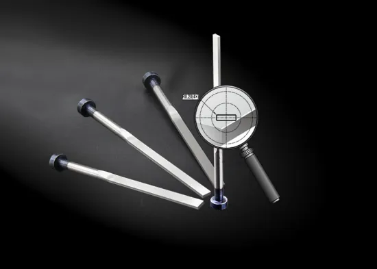 DIN 1530FAH Hardened Blade Ejector Pin With R0.2