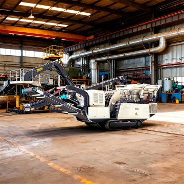 Mobile Crusher Plant untuk Bijih dan Limbah Konstruksi