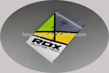 PET+PE+Aluminum Foil Stand Plastic Zip Bags/Sport Gloves Packing Bag