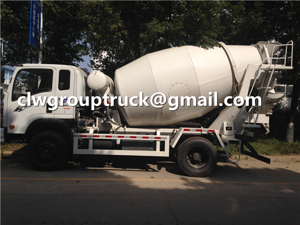 6CBM Small Concrete Mixer Truck