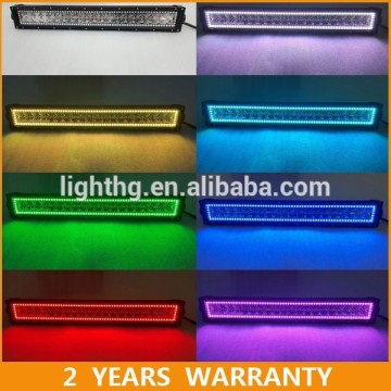 red/green/blue/amber/white halo ring led light bar