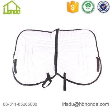 Cotton Outshell Fabric Lining Saddle Pads for Horses