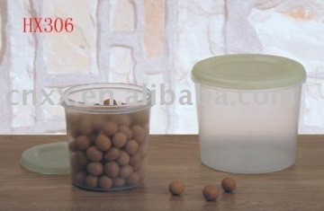 2 pc round high storage set
