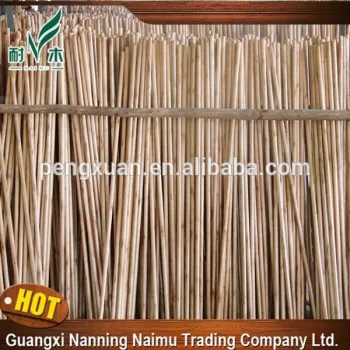 Lacquering smooth dry wooden broom handle ,wooden handle export for vietnam